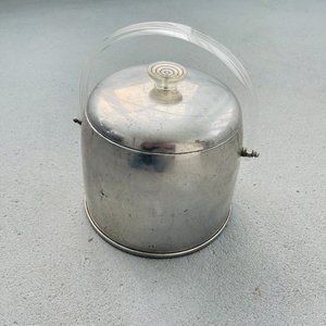 Mid Century Modern Vintage KROMEX Aluminum Retro Ice Bucket